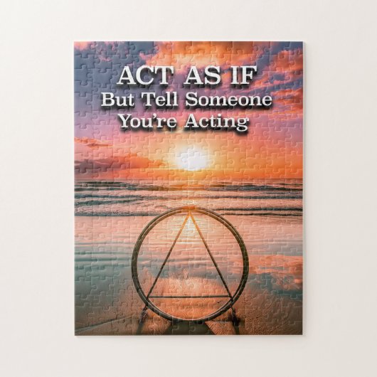 Doe alsof de herstelslogan Sunrise is Legpuzzel (Verticaal)