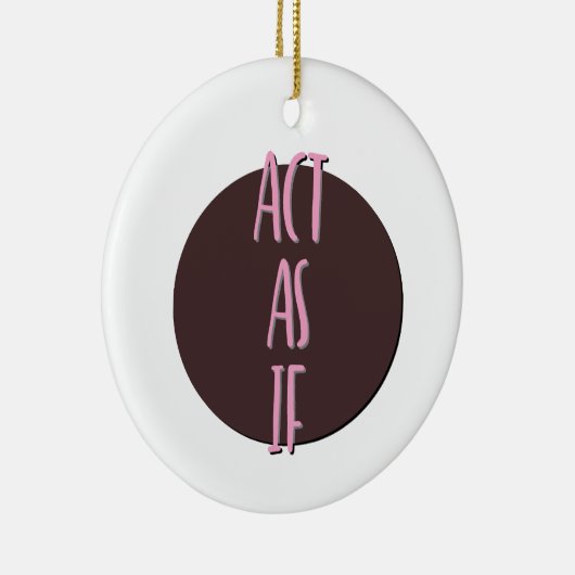 Doe alsof het Ornament van de herstelslogan (Rechts)