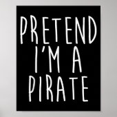 Doe alsof ik ben een tarief familie lui kostuum Ha Poster (Voorkant)