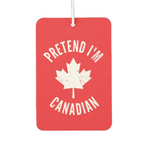 Doe alsof ik Canadees Canada Dag Canadese Hallowee Luchtverfrisser
