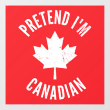 Doe alsof ik Canadees Canada Dag Canadese Hallowee