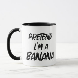 Doe alsof ik een banaan ben mok