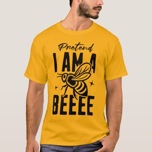 Doe alsof ik een bij ben t-shirt (Voorkant)
