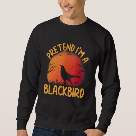 Doe alsof ik een Blackbird Groep Matching Hallowee Trui (Voorkant)