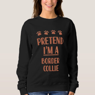 Doe alsof ik een Border Collie outfit honden kostu Trui