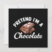 Doe alsof ik een chocoladereep ben kaart (Achterkant)