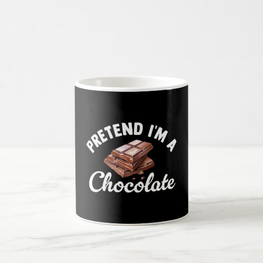 Doe alsof ik een chocoladereep ben koffiemok (Center)