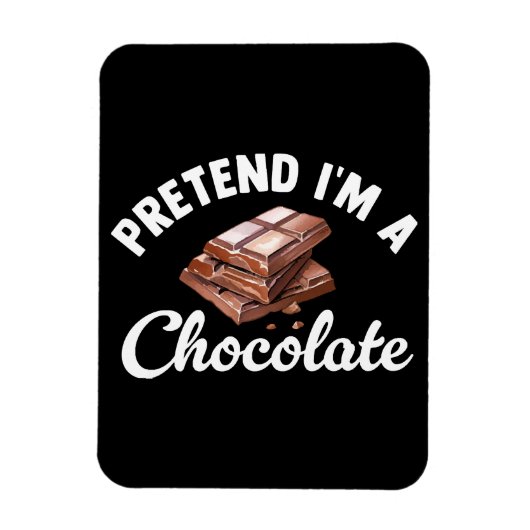 Doe alsof ik een chocoladereep ben magneet (Verticaal)