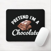 Doe alsof ik een chocoladereep ben muismat (Met muis)