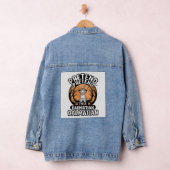 Doe alsof ik een Dalmatische Halloween hond ben Denim Jacket (Hangar)