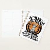 Doe alsof ik een Dalmatische Halloween-hond ben Planner (Display)