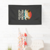 Doe alsof ik een Dalmatische Retro Hond ben Spandoek (Insitu)