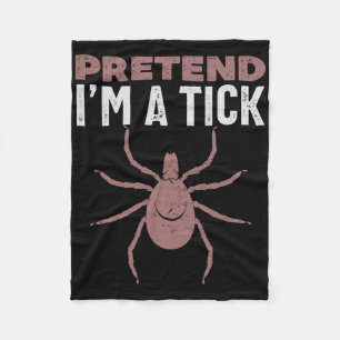 Doe alsof ik een dikke Halloween kostuum Fleece Deken