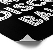 Doe alsof ik een Disco Bull Hallowen kostuum ben Poster (Hoek)