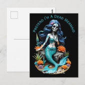 Doe alsof ik een dode zeemeermin ben Thunder_Cove Briefkaart (Voorkant / Achterkant)