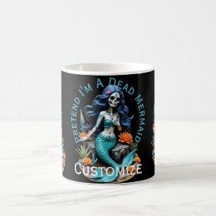 Doe alsof ik een dode zeemeermin ben Thunder_Cove Koffiemok