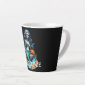 Doe alsof ik een dode zeemeermin ben Thunder_Cove Latte Mok (Rechterhoek)