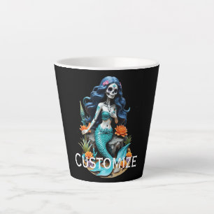 Doe alsof ik een dode zeemeermin ben Thunder_Cove Latte Mok