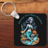 Doe alsof ik een dode zeemeermin ben Thunder_Cove Sleutelhanger (Voorkant)