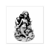 Doe alsof ik een dode zeemeermin ben Thunder_Cove Zelfinktende Stempel (Design)