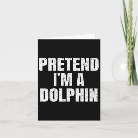 Doe alsof ik een Dolphin Easy Halloween Family Gro Kaart (Voorkant)