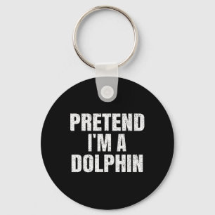 Doe alsof ik een Dolphin Easy Halloween Family Gro Sleutelhanger