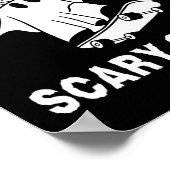 Doe alsof ik een enge geest Halloween kostuum 2 Poster (Hoek)