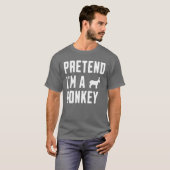 Doe alsof ik een ezel ben t-shirt (Voorkant volledig)