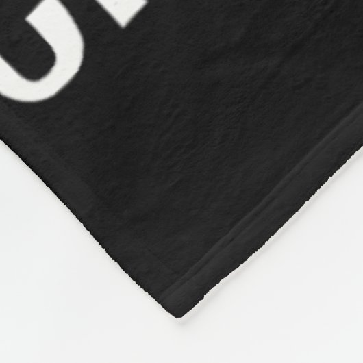 Doe alsof ik een filmpersonage ben, grappig Hallow Fleece Deken (Hoek)