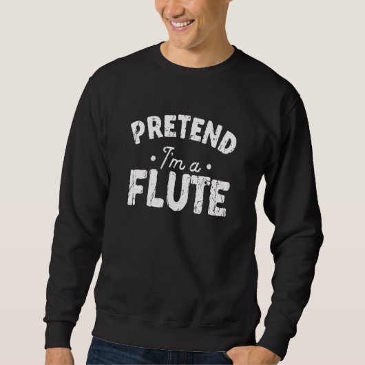 Doe alsof ik een fluit  fluit trui (Voorkant)