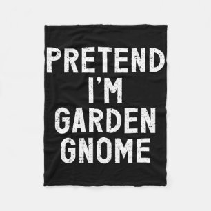 Doe alsof ik een Garden Gnome Halloween kostuum be Fleece Deken