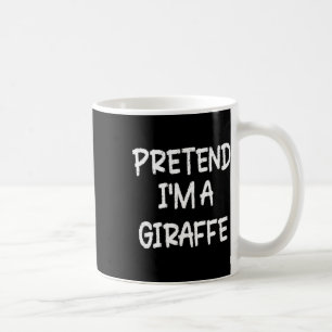 Doe alsof ik een Giraffe ben Lazy Last Minute Hall Koffiemok