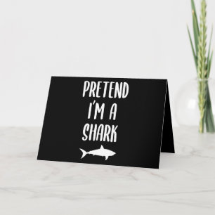 Doe alsof ik een haai ben - Shark Lover Gifts Kaart