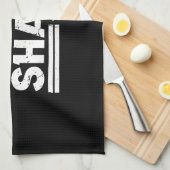 Doe alsof ik een haai geschenken theedoek (Quarter Fold)
