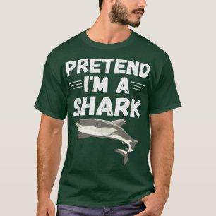 Doe alsof ik een haaienleuke kostuumcadeaus ben t-shirt