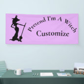 Doe alsof ik een heks ben Thunder_Cove Spandoek (Beurs)