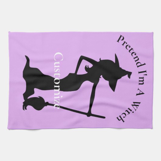 Doe alsof ik een heks ben Thunder_Cove Theedoek (Horizontaal)