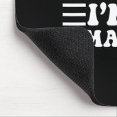 Doe alsof ik een Lima-boon ben - unieke grappige H Muismat (Hoek)