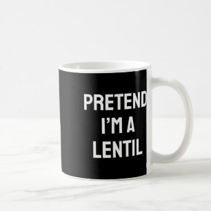 Doe alsof ik een linzen kostuum feestje leuk Hallo Koffiemok