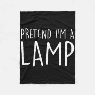 Doe alsof ik een luie gemakkelijke Halloween-famil Fleece Deken