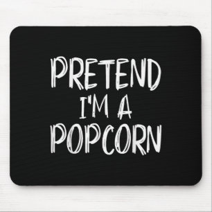 Doe alsof ik een Pcorn kostuum Halloween feest fam Muismat