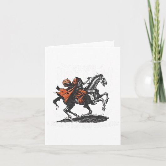 Doe alsof ik een pompoen ben Funny bijpassende kop Kaart (Voorkant)