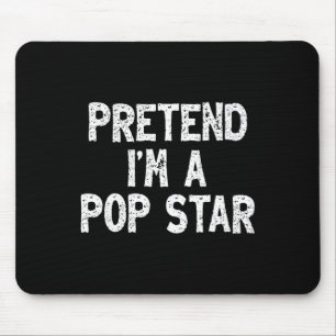 Doe alsof ik een Pop ben Funny Lazy Easy Halloween Muismat
