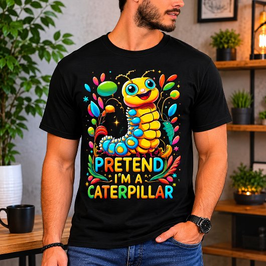 Doe alsof ik een rups ben t-shirt