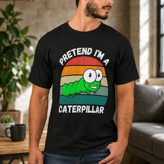 Doe alsof ik een rups ben t-shirt