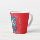 Doe alsof ik een Schattigee zeemeermin ben Thunder Latte Mok (Rechterhoek)