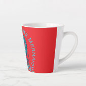 Doe alsof ik een Schattigee zeemeermin ben Thunder Latte Mok (Rechts)