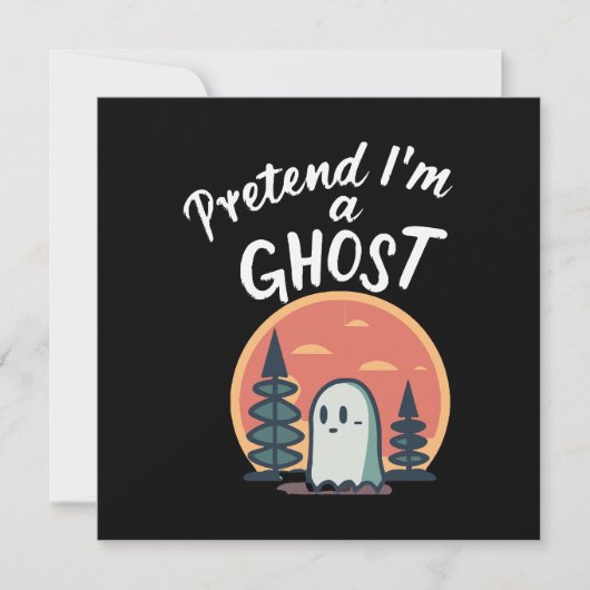 Doe alsof ik een spook ben (Voorkant)