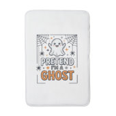 Doe alsof ik een spook ben Schattig Halloween Badmat (Voorkant Verticaal)