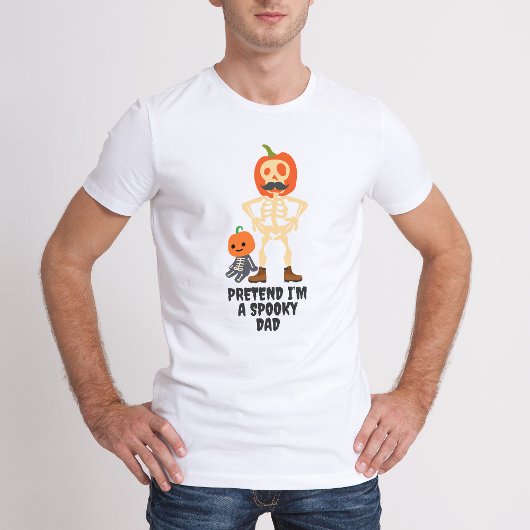 Doe alsof ik een spookachtige pa Halloween ben T-shirt